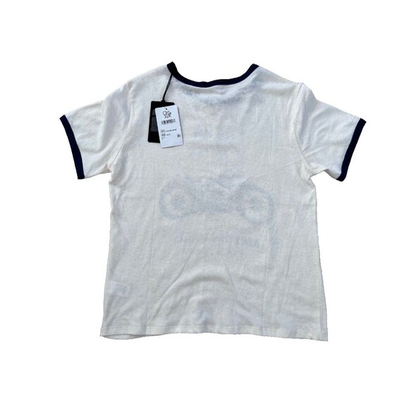 Chaser Motorcycle Riding Club Tee Bright White ( S ) - Picture 3 of 3